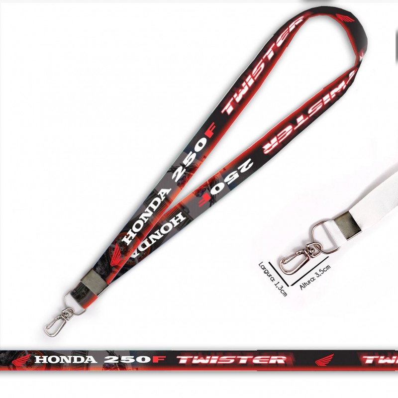 Cordão Honda 250f Twister C0585P com Mosquete Retrô