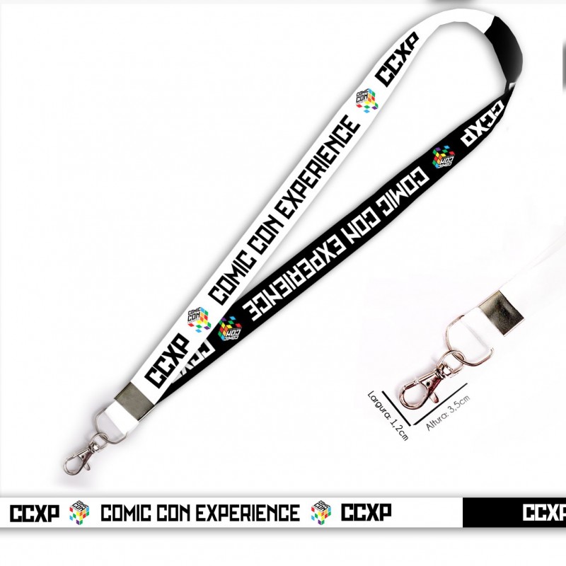 Cordão CCXP Comic Con Experience C0451P com Mosquete